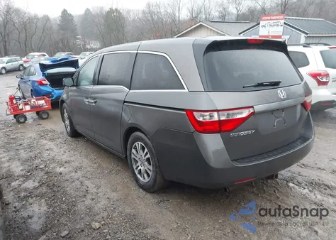 2012 Honda Odyssey Ex-L z USA, uszkodzony, nr VIN 5FNRL5H68CB016103